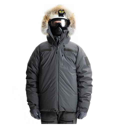 Exo Jacket WLD - Velcro Tykk dunisolasjon med Gore Windstopper